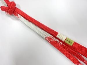 未使用品　正絹　手組帯締め